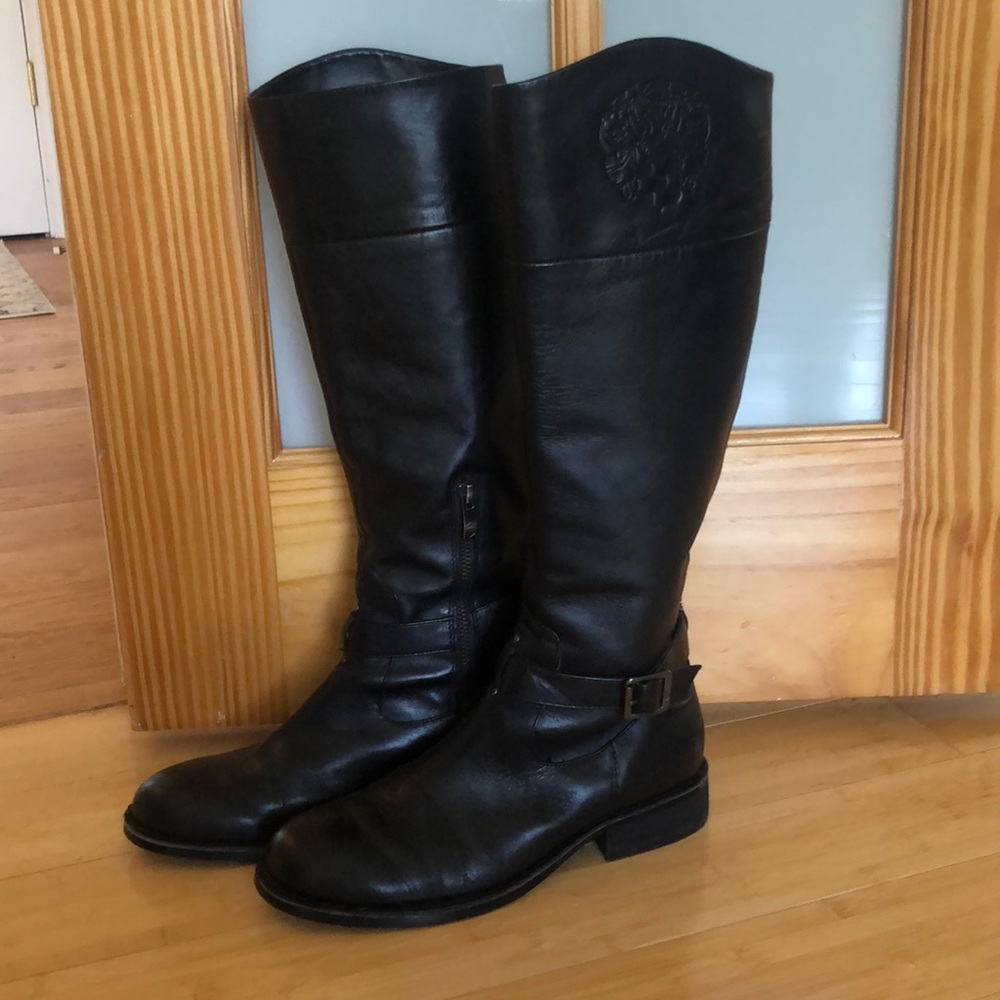 Black Vince Camino boots size 8